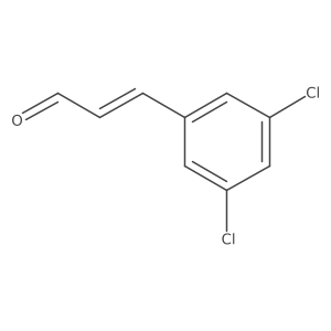 3-(3,5-Dichlorophenyl)acrylaldehyde结构式