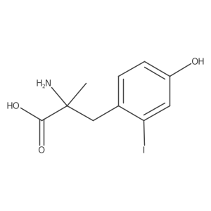 2-Iodo-I+/--methyl-L-tyrosine Structure