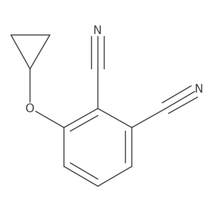 3-Cyclopropoxyphthalonitrile Structure