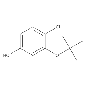 3-(Tert-butoxy)-4-chlorophenol Structure