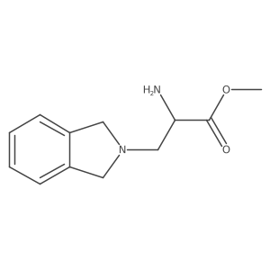 methyl 2-amino-3-(2,3-dihydro-1H-isoindol-2-yl)propanoate Structure