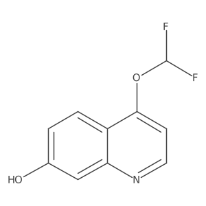 4-(Difluoromethoxy)quinolin-7-ol Structure