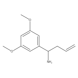 (R)-1-(3,5-Dimethoxyphenyl)but-3-en-1-amine Structure