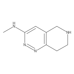 N-methyl-5H,6H,7H,8H-pyrido[4,3-c]pyridazin-3-amine Structure