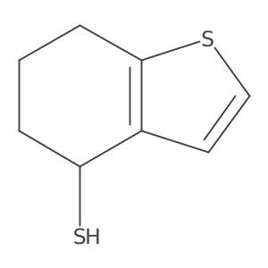 4,5,6,7-Tetrahydro-1-benzothiophene-4-thiol Structure