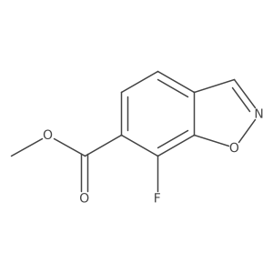 Methyl 7-fluoro-1,2-benzoxazole-6-carboxylate Structure