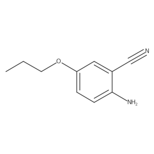 2-Amino-5-propoxybenzonitrile Structure