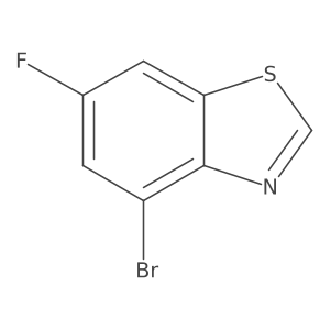 4-Bromo-6-fluorobenzo[d]thiazole Structure