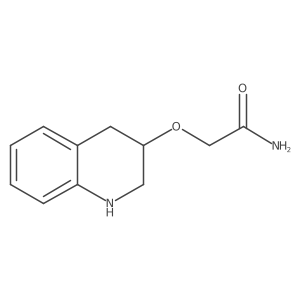 Acetamide, 2-[(1,2,3,4-tetrahydro-3-quinolinyl)oxy]- Structure