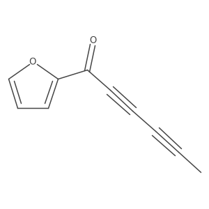 1-(Furan-2-yl)hexa-2,4-diyn-1-one Structure