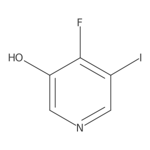 4-Fluoro-3-hydroxy-5-iodopyridine Structure