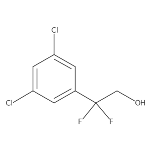 2-(3,5-Dichlorophenyl)-2,2-difluoroethan-1-ol Structure