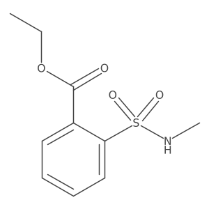 Ethyl 2-(methylsulfamoyl)benzoate Structure