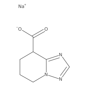 sodium 5H,6H,7H,8H-[1,2,4]triazolo[1,5-a]pyridine-8-carboxylate Structure