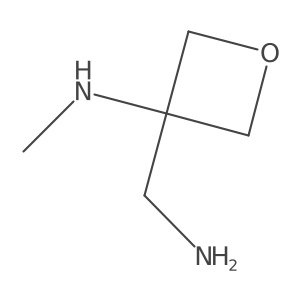 (3-Aminomethyl-oxetan-3-yl)-methylamine结构式