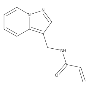N-(Pyrazolo[1,5-a]pyridin-3-ylmethyl)prop-2-enamide Structure