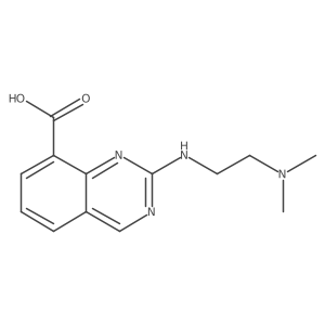 2-{[2-(Dimethylamino)ethyl]amino}quinazoline-8-carboxylic acid Structure