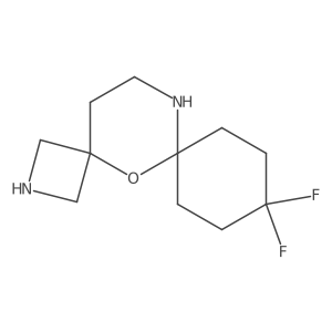 9,9-Difluoro-5-oxa-2,12-diazadispiro[3.1.5^{6}.3^{4}]tetradecane Structure