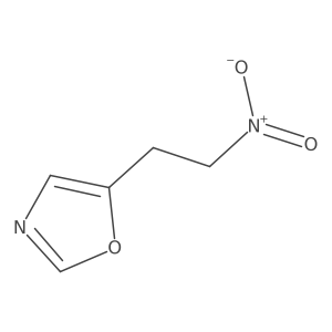 5-(2-Nitroethyl)-1,3-oxazole Structure