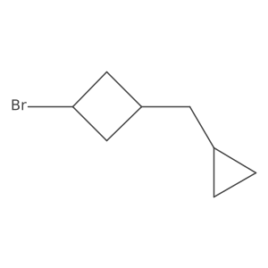 1-Bromo-3-(cyclopropylmethyl)cyclobutane Structure