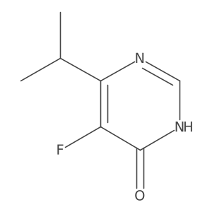5-Fluoro-6-(propan-2-yl)-3,4-dihydropyrimidin-4-one Structure