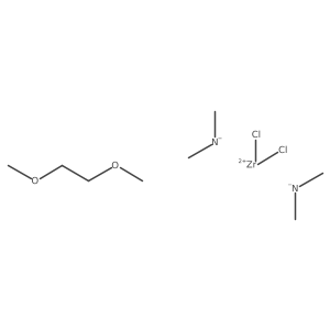 Dichlorozirconium(2+);1,2-dimethoxyethane;dimethylazanide结构式
