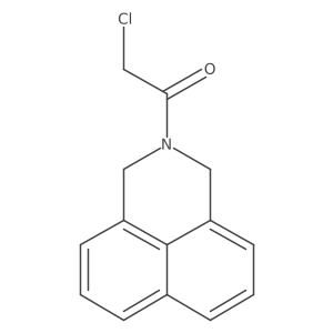1-{3-Azatricyclo[7.3.1.0,5,13]trideca-1(13),5,7,9,11-pentaen-3-yl}-2-chloroethan-1-one结构式