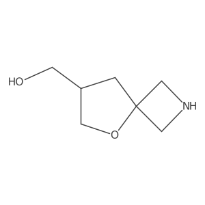 {5-Oxa-2-azaspiro[3.4]octan-7-yl}methanol结构式