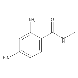 2,4-diamino-N-methylbenzamide结构式
