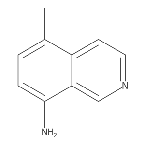 5-Methylisoquinolin-8-amine结构式