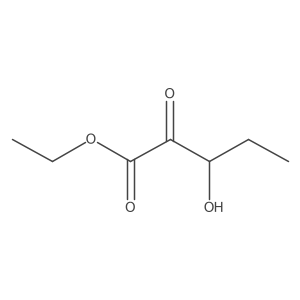 Ethyl 3-hydroxy-2-oxopentanoate结构式