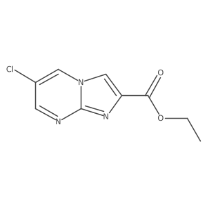 Ethyl 6-chloroimidazo[1,2-A]pyrimidine-2-carboxylate Structure