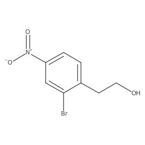 2-Bromo-4-nitrophenethyl alcohol结构式