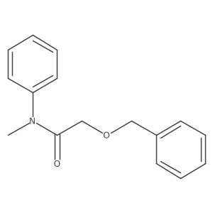 2-(benzyloxy)-N-methyl-N-phenylacetamide Structure