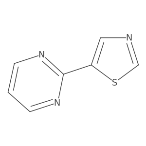 5-(Pyrimidin-2-yl)thiazole结构式