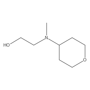 2-(methyl(tetrahydro-2H-pyran-4-yl)amino)ethan-1-ol Structure