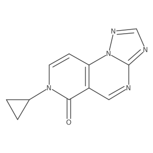 7-cyclopropylpyrido[3,4-e][1,2,4]triazolo[1,5-a]pyrimidin-6(7H)-one Structure