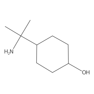 4-(2-Amino-2-propyl)cyclohexanol结构式