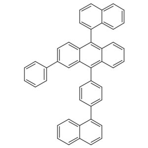 10-(Naphthalen-1-yl)-9-(4-(naphthalen-1-yl)phenyl)-2-phenylanthracene Structure