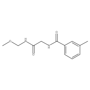 n-(2-((Methoxymethyl)amino)-2-oxoethyl)-3-methylbenzamide Structure