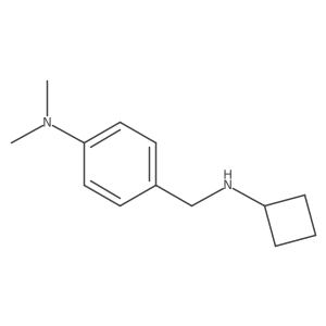 4-[(cyclobutylamino)methyl]-N,N-dimethylaniline Structure