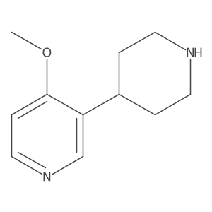 4-Methoxy-3-(piperidin-4-yl)pyridine Structure