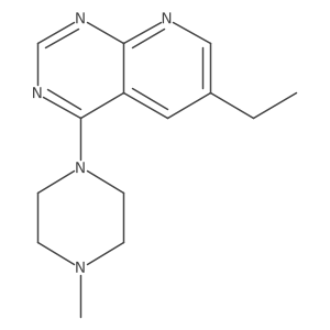 6-Ethyl-4-(4-methylpiperazin-1-yl)pyrido[2,3-d]pyrimidine Structure