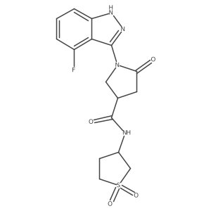 C16H17FN4O4S Structure