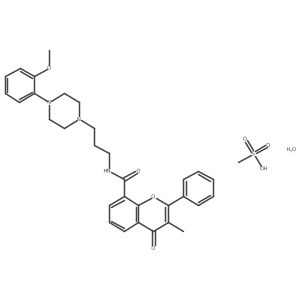 Upidosin mesylate monohydrate Structure