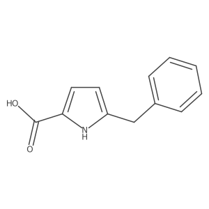 5-benzyl-1H-pyrrole-2-carboxylic acid Structure