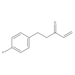 5-(4-Fluorophenyl)pent-1-en-3-one结构式