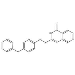 2-((4-Benzylphenoxy)methyl)pyrido[3,4-d]pyrimidin-4(3H)-one Structure