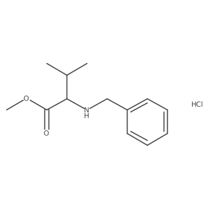 N-Benzyl-D-valine methyl ester HCl Structure