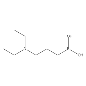(3-(Diethylamino)propyl)boronic acid Structure